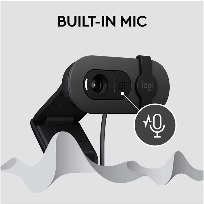 Webcam camera Web LOGITECH Brio 100 Full HD 1080p cu garantia Sigilata Noua