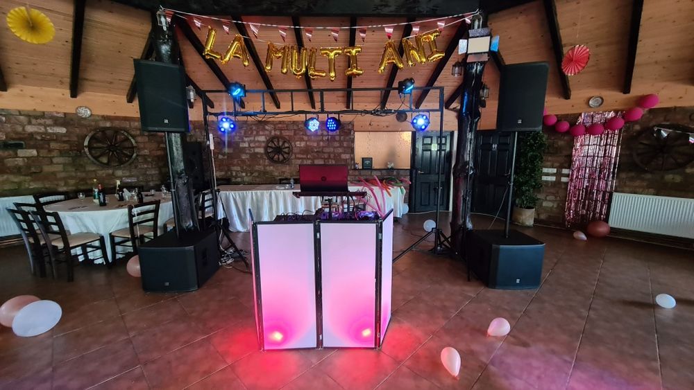 Dj Evenimente Majorat Banchet Nunta Botez Sonorizări Lumini