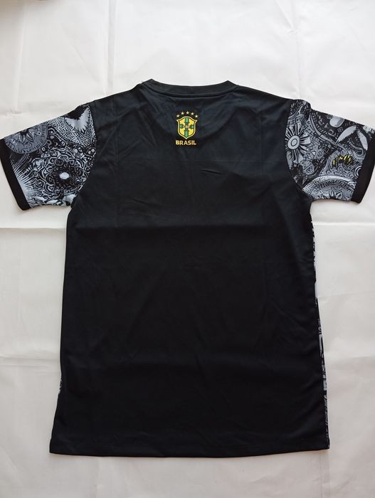 Tricou de fotbal Nike - Marimea S - Gri/Negru