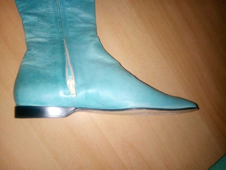 "EMMA HOPE" оригинални кожени ботуши MADE ITALY