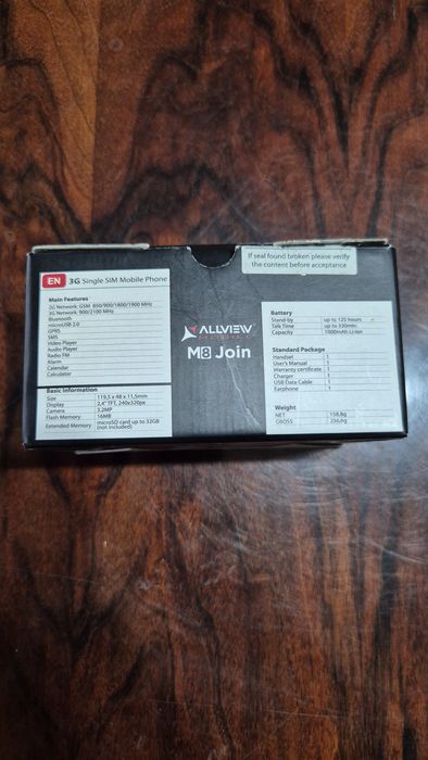 Vand telefon Allview M8 Join
