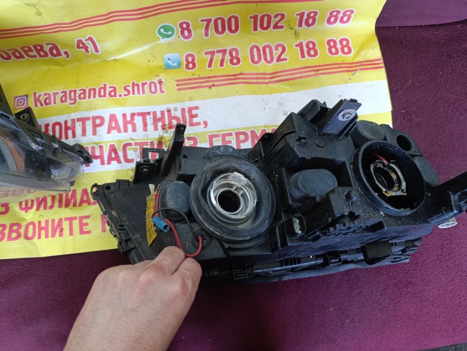 Фары на BMW E46 рестайлинг с линзой DEPO