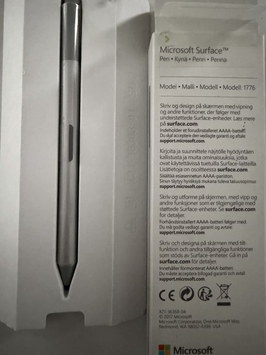 Microsoft Surface pen Model 1776