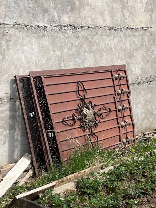 Ворота железные и калитка