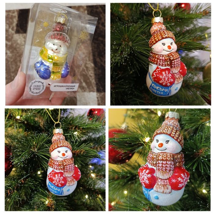 Игрушки на ёлку ручной работы