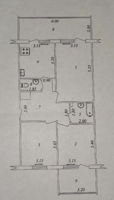 Продаётся на Карасу-6 3ком