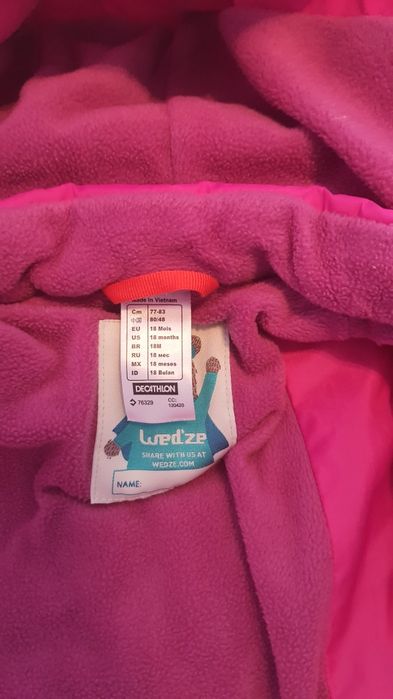 Combinezon Decathlon 18 luni