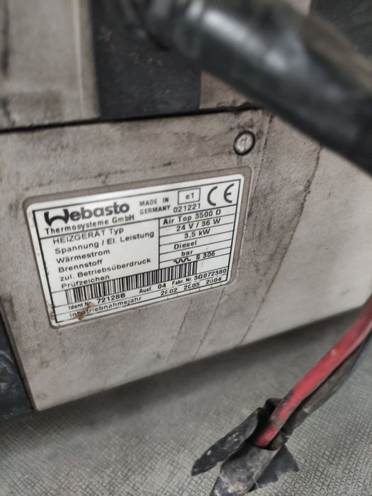 Суха печка Webasto Airtop 3500 D - 24 V