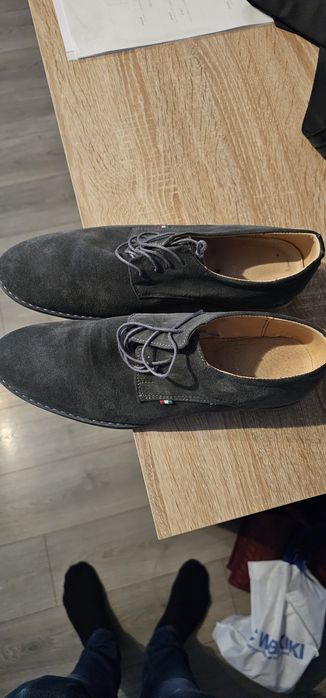 Pantofi Piele Intoarsa