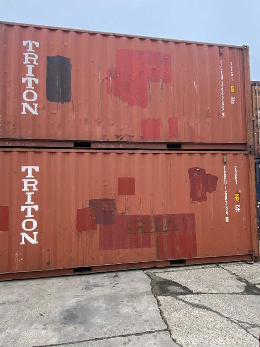 Container Maritim 6m, second-hand, Importator Direct, Vanzare din Stoc