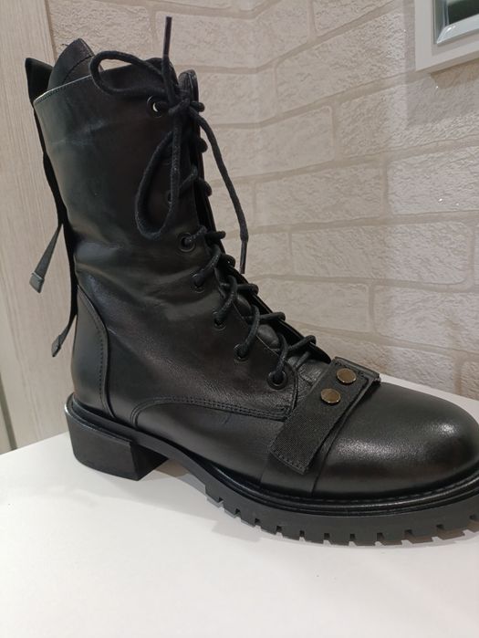 Зимние сапоги натуралка