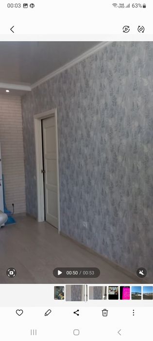 Поклейка обоев от 6000т,багет от 600тт