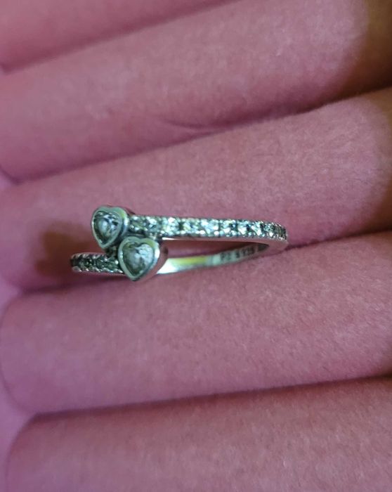 Inel argint inimă, Pandora