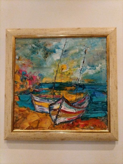 Авторски картини маслени бои