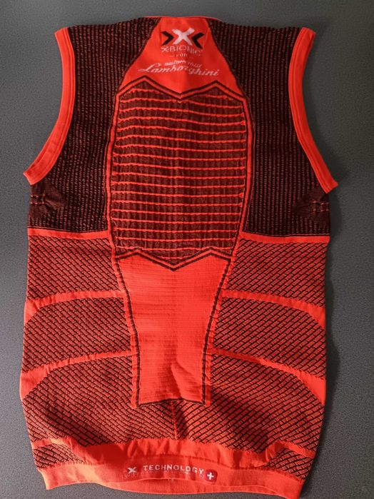 X-Bionic for Automobili Lamborghini tricou fara maneci -marimea L