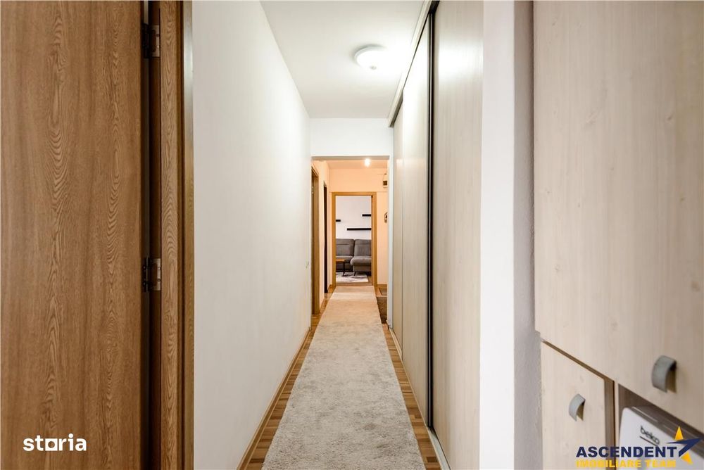 Apartament decomandat 3 camere, mobilat, utilat, 75 mp, Calea Bucurest