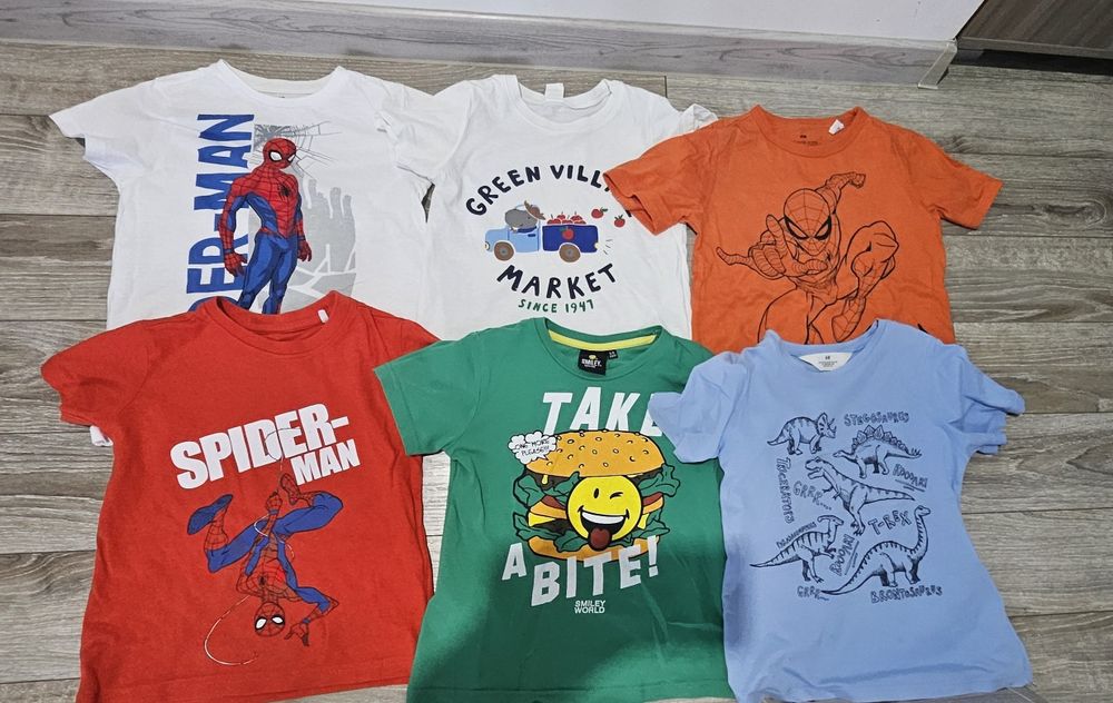 Tricouri baieti 4-6 ani