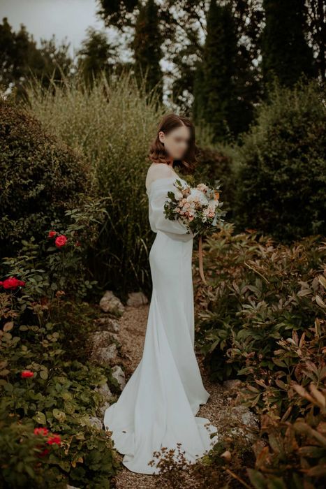 Rochie de mireasă creatie originala artist Romana G. Urmanczy (Cluj)