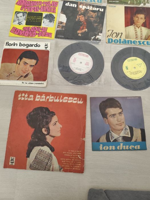 Colecție Viniluri Muzica Ușoară și Populară Dolănescu Spătaru Bogardo