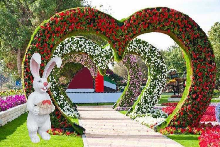 Iepure gigant de exterior 2 m, iluminat festiv Paste, figurine Paste