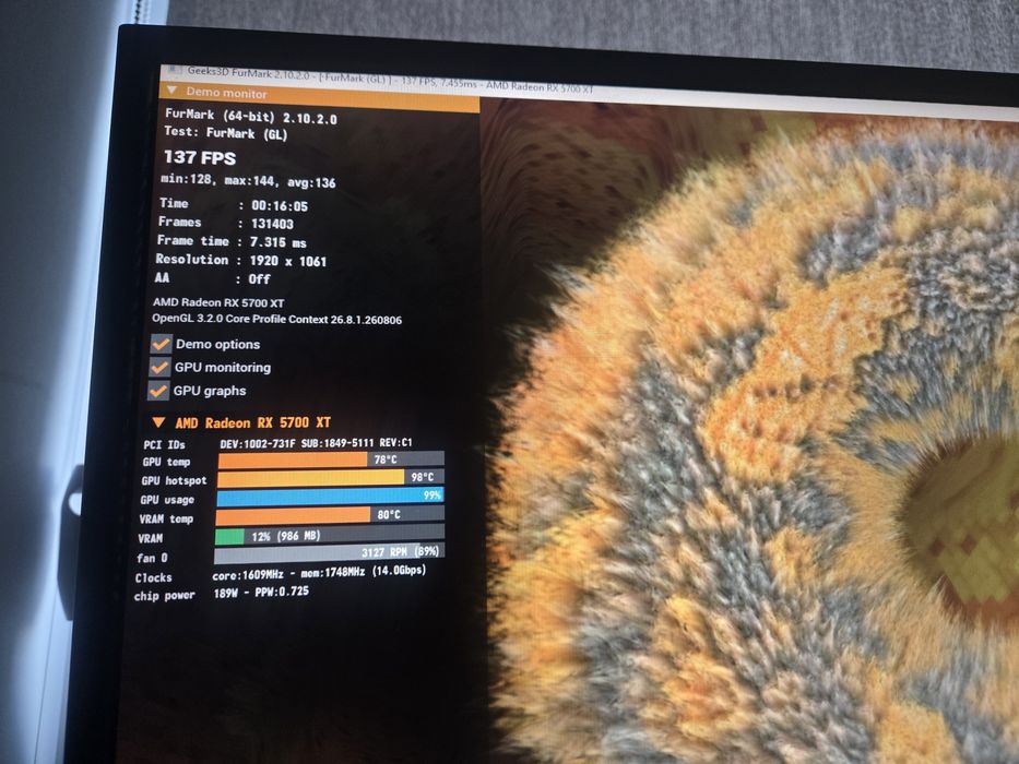Rx 5700XT видеокарта