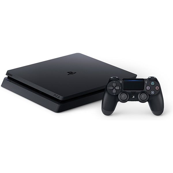 Play station 4 slim de 1tb cu doua manete și volan