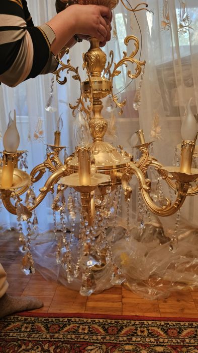 Люстра хрустальная