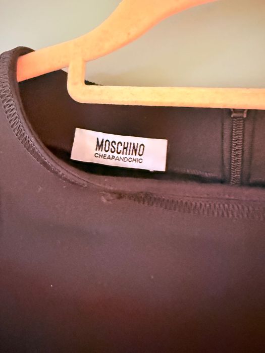 Черна малка рокля Moschino