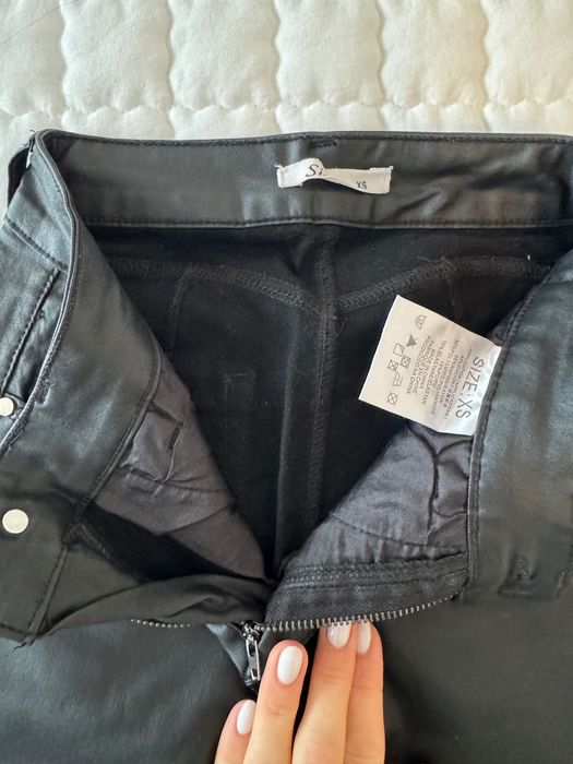 Дамски кожени дънки