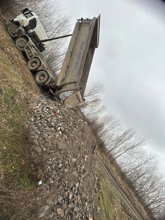 Beton concasat 0-63 mm/piatra de drum/refuz de ciur-nisip/balast/pamant-livram bucuresti-ilfov-giurgiu-teleorman-bragadiru-clinceni-magurele-ghinpati