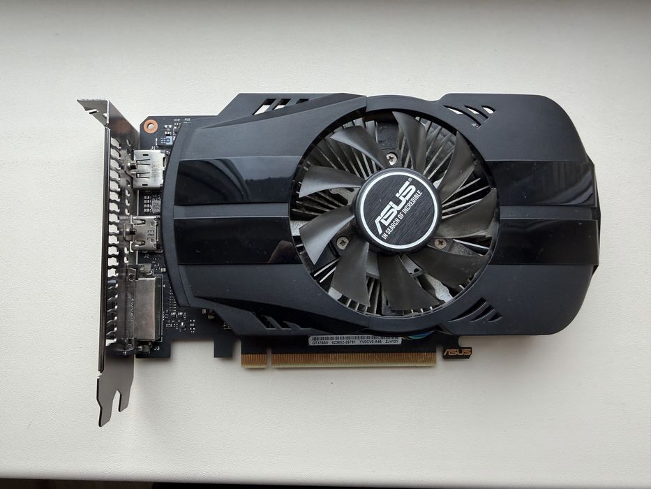 Видеокарта asus GTX 1650
