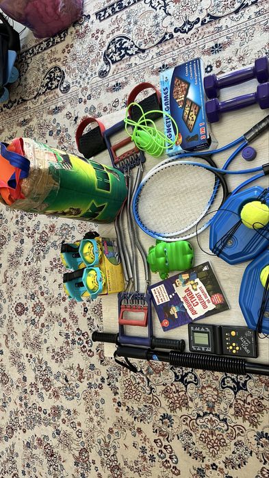 Игрушки и детская спортивная инвентарь