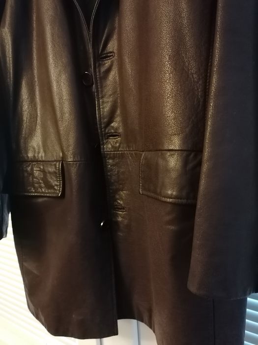 Яке от естествена кожа