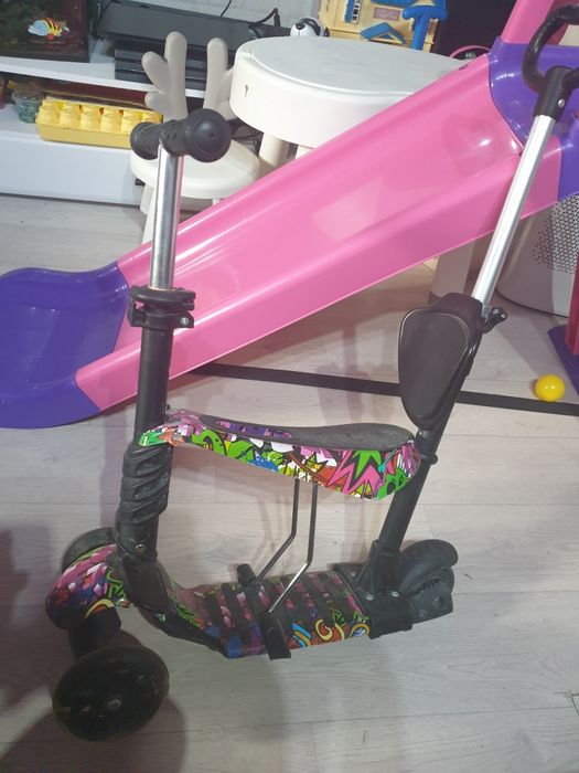 Самокат   3 в 1  для девочек и мальчиков