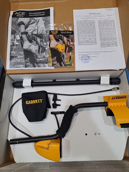 Продам металлоискатель Garrett ace 400i