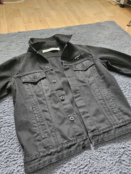 Geaca de blugi originala Off-withe