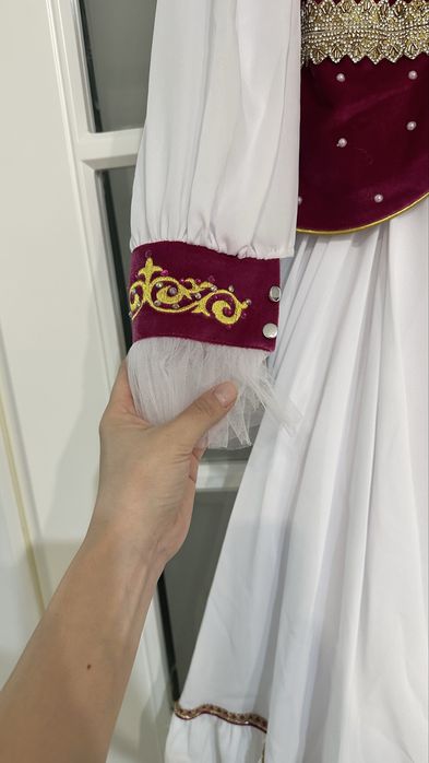 Казахское национальное платье для девочки