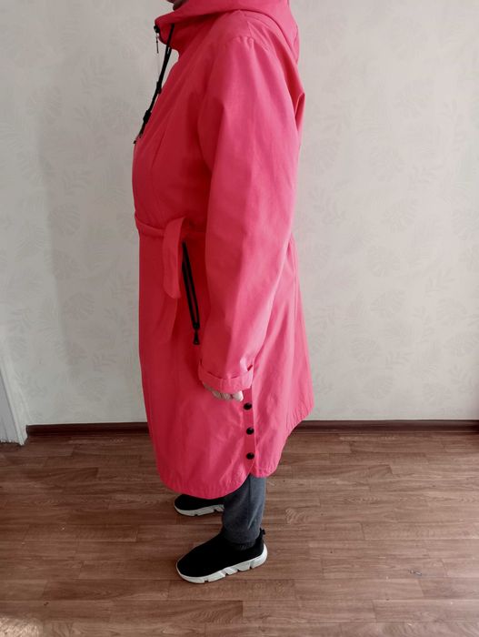 Демисизонная плащ-куртка