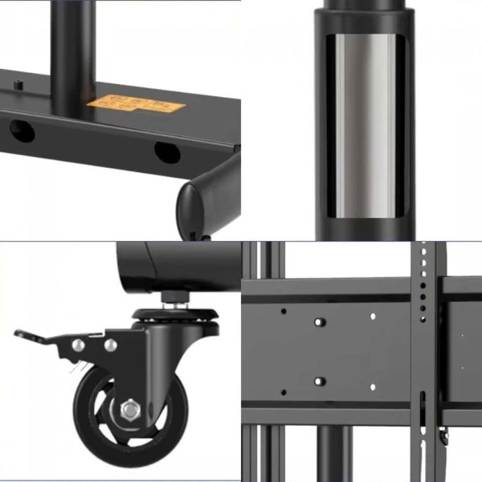 Suport Stand TV mobil telescopic 32"-75" VESA 600x400mm roti 45Kg