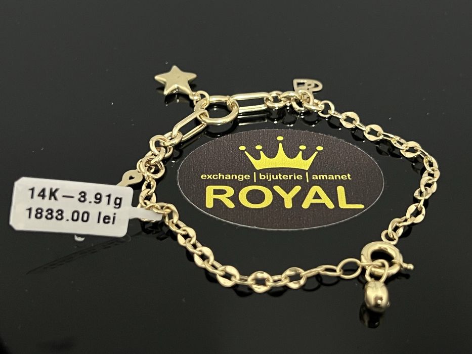 Bijuteria Royal CB : Bratara dama aur 14k 3,91 grame