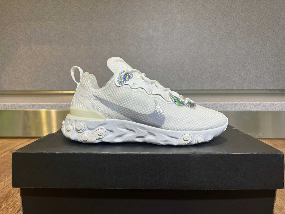 ОРИГИНАЛНИ *** Nike React Element 55 'Iridescent Silver'