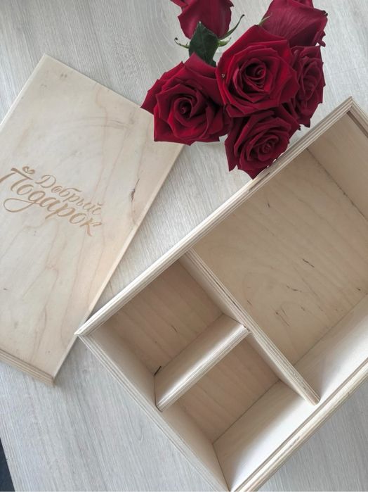 Продам коробки новые из эко дерева