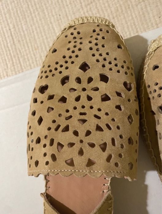 Espadrile crem Twinset