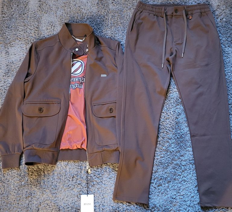 Trening barbati ZEGNA maro și negru