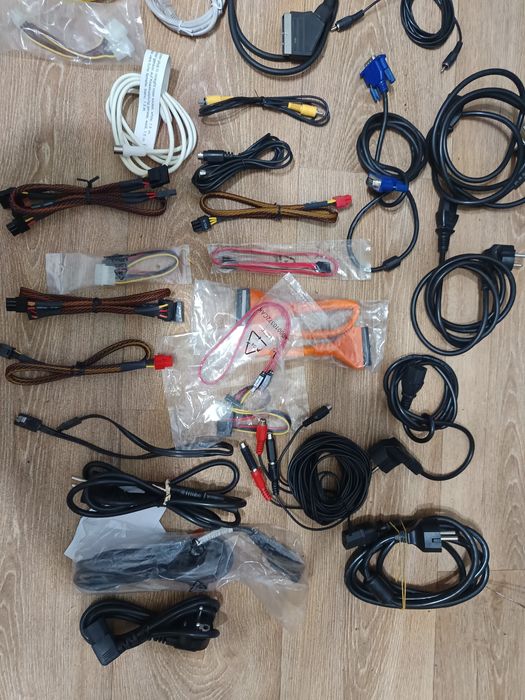 Lot cabluri pc audio video