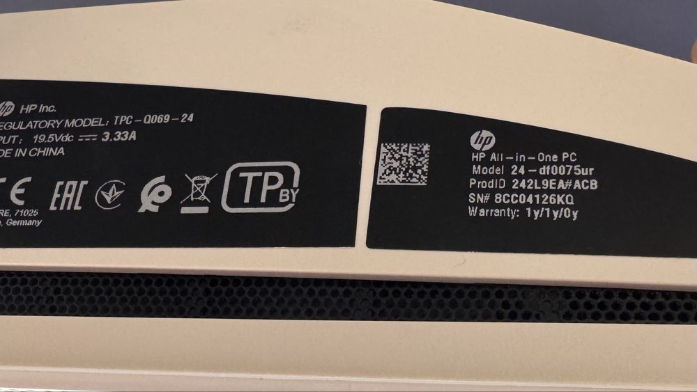 Продаю отличный моноблок HP 24-df0075ur