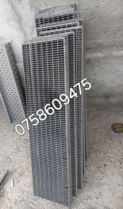 Trepte zincate 80x23