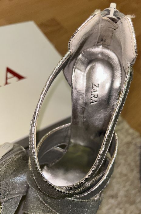 Zara каблуки туфли