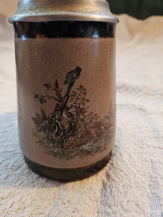 Оригинална чаша халба,медальон за стена Нептун птиче и кукла.