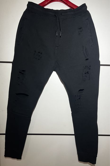 Штаны Zara, стиль рваный